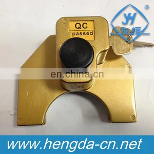YH9009 High Security Caravan Truck Trailer Hitch Lock With Key thumbnail-1