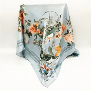 Unique Design Hot Sale Custom Heavy Silk Scarf thumbnail-1