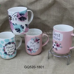 New Design Good Quality 11oz New Bone China Mug thumbnail-3