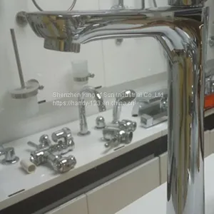 Single Lever Handle Tall Vessel Sink Faucet thumbnail-2