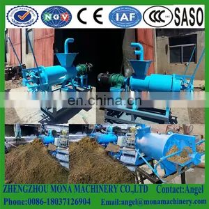 Poultry Cow Dung Dewatering Machine /pig Manure Chicken Manure Extruder Dewatering, Extruder Dryer, Solid Liquid Separator thumbnail-3