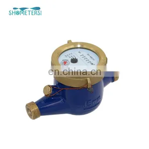 Dry Dial Brass 5 Wheels Water Meter Price for Potable Water thumbnail-2