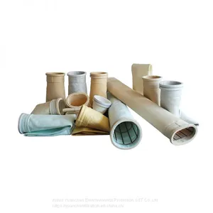 Factory Directly Supply Dust Collector Baghouse Air Filter Polyester Dust Collector Filter BagPulse Jet Bag Filter Waterproof Dust Air Control Filter Bag 550GSM PP PE Polyester Filter Bag thumbnail-2