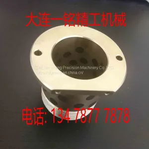 Copper Sleeve Copper Bushing Wear-resistant Oil-free Self-lubricating Bearing Wear-resistant High-force Brass Bushing Solid Lubrication Graphite Copper Sleeve. thumbnail-5