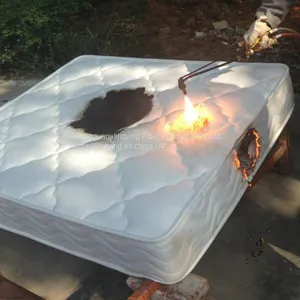 CFR1633 Certificated Fireproof Viscose Wadding for Mattress China Supplier Wholesale thumbnail-4