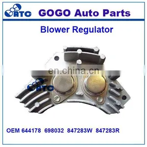 High Quality Blower Motor Resistor for Peugeot Citroen 106 405 406 OEM 644178 698032 847283W 847283R thumbnail-1