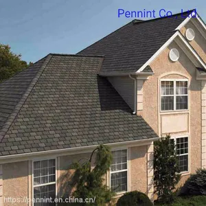 Asphalt Roofing Shingles Waterproofing Material Colorful Roof Covers Bitumen Sheets thumbnail-3