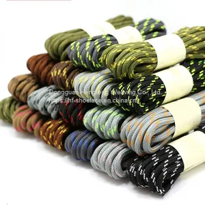 Bulk Work Boot Laces Outdoor Mountaineering Hiking Walking Polyester Pattern Shoelaces thumbnail-1