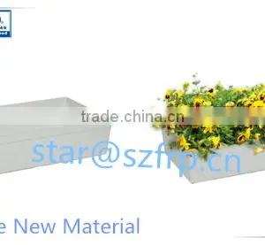 Fiberglass Flowerpot/GRP Flower Vase/FRP Box Price thumbnail-3