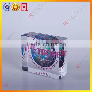 Clear With Earth Printing Acrylic Photo Block thumbnail-1