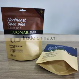 ECO-friendly Kraft Paper Bag for Nuts Packaging thumbnail-3