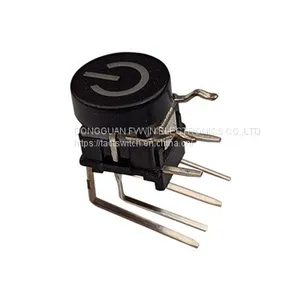 7x7mm Illuminated Right Angle LED Tact Button Switches thumbnail-2