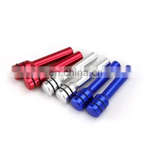 2Pcs/Lot Universal Aluminum Alloy Car Parts Door Lock Knob Pins For Auto Spare Parts For Cars Car Truck Security thumbnail-1