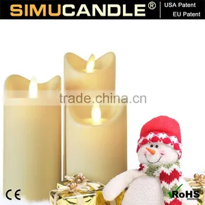 Dancing Flame Led Candle With Realistic Flame With USA and EU Patent With Remote thumbnail-2
