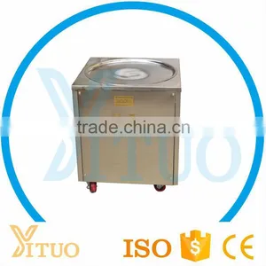 Hign Efficiency Flat Pan Fried Ice Cream Machine thumbnail-3