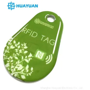 Door Access Control Plastic 13.56MHz RFID NFC Chip Epoxy Keytag thumbnail-3