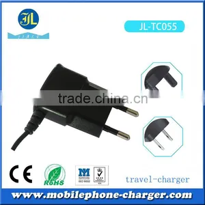 2015 Hot Selling Product Travel Charger Wall Mount Charger Good Design With EU Plug thumbnail-1