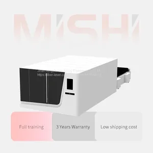 Stainless Carbon Steel Aluminum Metal Sheet Cut Cutter 1530 2030 2040 CNC Fiber Laser Cutting Machines With Raycus JPT Laser thumbnail-5