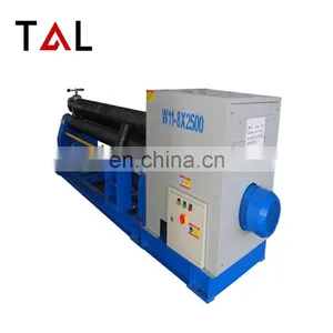 T&L Brand CNC 3 Roller Plate Bending Machine 4 Roller Bending Machine W11-6*1500 thumbnail-1