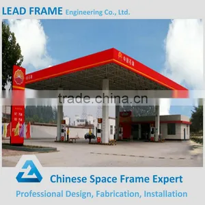 Galvanized Light Steel Space Frame Service Station thumbnail-3