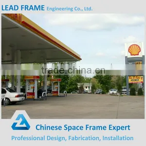 Environmentally-friendly Light Steel Space Frame Gas Filling Station thumbnail-6
