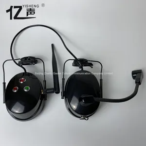 Hands-free Two-way Voice CommunicationsFull Duplex Wireless Noise Reduction Intercom Headset“YISHENG” YS-QSG-9PS Series Accessory Safety Fast Helmet thumbnail-2