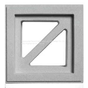Golden Green Energy Supplies Foamed Ceramic Hollow Concrete Masonry Unit Foamed Ceramic Component Lightweight Porous Art Modeling Partition Hollow thumbnail-2