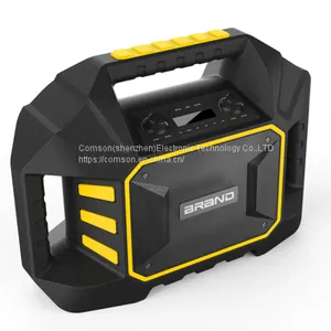 Portable Party Speaker Waterproof With Work Light Bluetooth Wireless Connect thumbnail-4