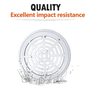 Circle Drain Plastic Fitting Cover Round Main Drain Accessories for Swimming Pool thumbnail-2