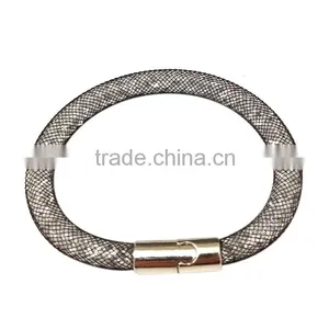 15 Colors Micro Beads With Mesh Stardust Bracelet With Magnetic Clasp Jewelry Woman Bangles thumbnail-2