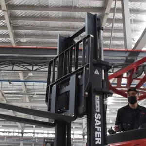 Safer High Quality 2 Ton Telehandler Full Electric Walkie Pallet Stacker Automatic Transmission Forklift Price thumbnail-5
