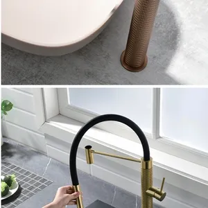 Diverse Material Options Innovative Design Practicality Basin/Kitchen Mixer Series thumbnail-2
