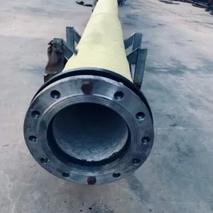 Ceramic Lining Rubber Hose Super Higher High Abrasion Resistance Ceramic Rubber Hose thumbnail-2