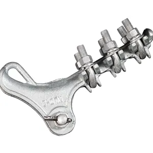 Aluminum Alloy Tension Clamp NLL-1-2-3 Optical Cable Pre Twisted Insulation Tension Clamp Wire Overhead Communication Line Fittings thumbnail-5