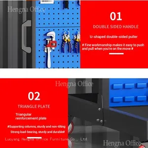 Heavy Duty Material Holder TR186 With Back-Hanging Parts Bins and Cold Rolled Steel Structure for E-commerce Logistic Warehouses Rapid Parts thumbnail-5