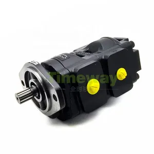 Hydraulic Pump Gear Pump Tandem Pump Double Gear Pump 7029120022 Gear Oil Pump Compatible With JCB Backhoe Loader 1550B 1600B thumbnail-2