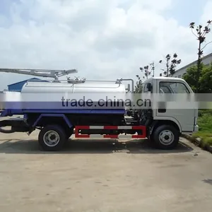 Dongfeng 4x2 Mini Septic Tank Pumping Truck thumbnail-5