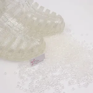Virgin Transparent Crystal PVC Granule Modified Injection Material for Shoes Sole for Modified Injection Material for Shoes thumbnail-2