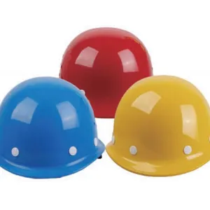 ABS/FRP Safety Helmet, Round/V-Type Impact-Resistant Hard Hat thumbnail-1