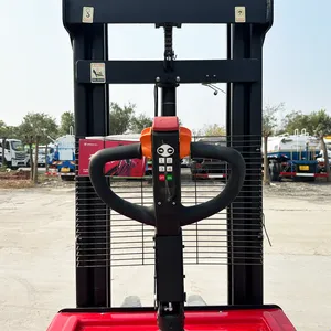 High Capacity 1ton 1500kg 1.5t Electric Stacker Reinforced Structure and Efficient Lifting for Heavy Cargo Electric Stacker thumbnail-5
