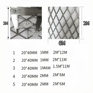 Custom Steel Expanded Metal Mesh With Excellent Weather and Corrosion Resistance thumbnail-2