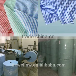 Color Printed Spunlace Cleaning Nonwoven Wipe thumbnail-6