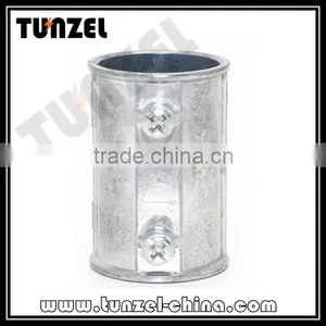 China Manufacturer Zinc Set Screw EMT Coupling , EMT Conduit Fitting thumbnail-1