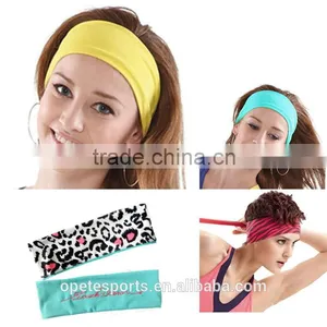 (ODM/OEM Factory/Trade Assurance)strech Fitness Women Gym Headband thumbnail-1