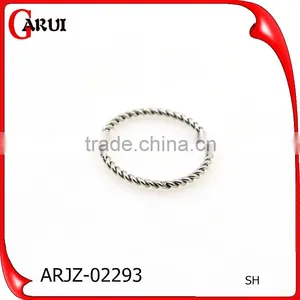 New Wholesale Products Silver Jewelry Stainless Steel Women Rings thumbnail-1