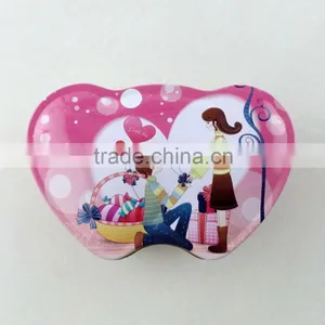 Unique Design Heart Shape Tin Cans for Chocolate for Gift thumbnail-2