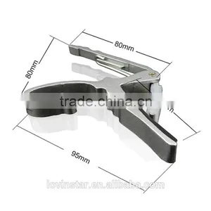 High Quality Aluminium Alloy Colorful Bass Guitar Capo Key Clamp for Student thumbnail-5