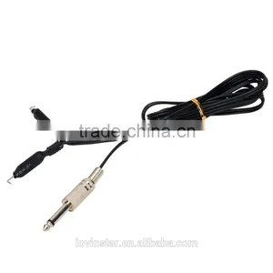 High Stability Black Power Cord for Tattoo Machines Designs thumbnail-1