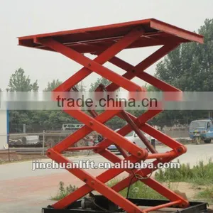 The Best Utility Cargo Indoor Scissor Lift Table/hydraulic Stationary Scissor Lift thumbnail-6