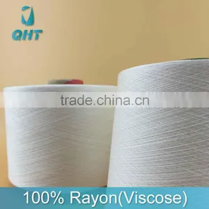 China Supplier Weaving16s Rayon Yarn Viscose Spun Yarn thumbnail-1